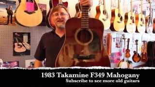 Video thumbnail for 1983 Takamine F349 Hog Top by Guitars United