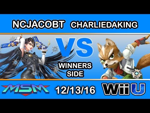 MSM 78 - SCB | NCJacobT (Bayonetta) Vs. LH | Charliedaking (Fox) Winners Side - Smash Wii U