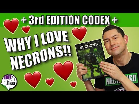 3rd Edition 40k Necron Codex Review - Why I Love Necrons