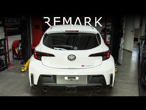 Remark GR Corolla - Quad Tip Exhaust Sound Clips