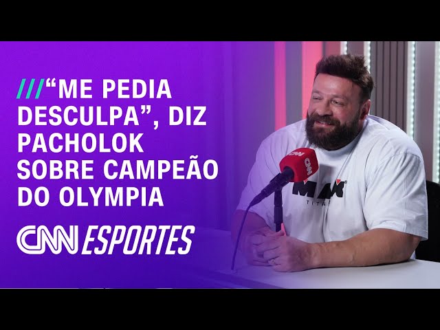 Treinador de Ramon Dino sobre bicampeão do Olympia: “Ele me pedia desculpa” | CNN ESPORTES
