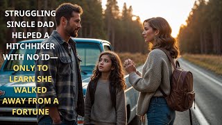 Struggling Single Dad Helped a Hitchhiker with No ID—Only to Learn She Walked Away from a Fortune