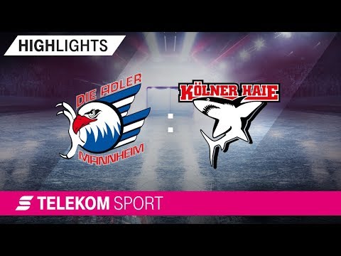 Adler Mannheim - Kölner Haie | 18. Spieltag, 18/19 | Telekom Sport