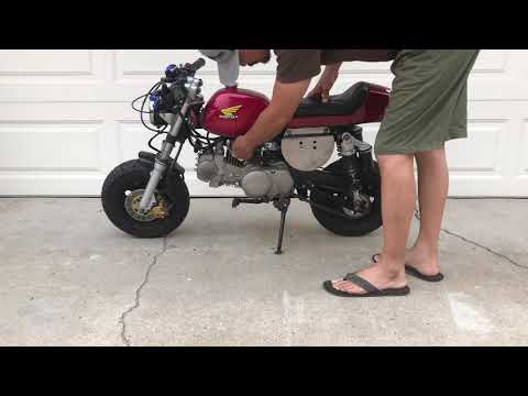 Paradise Hills San Diego Plated Honda Z50 Cafe Racer Replica “For Sale”