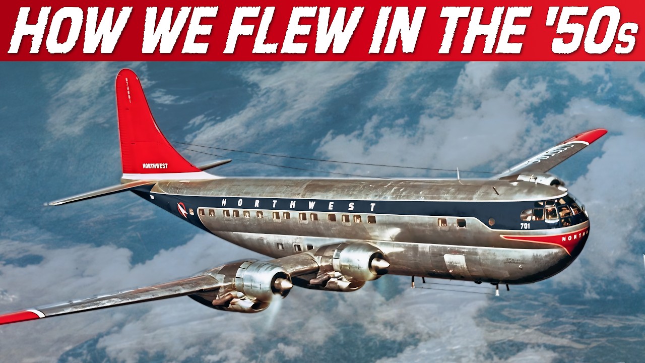 Song of the Clouds - Air Travel in 1956 | Shell Historical Film Archive | Extended 4K Documentary