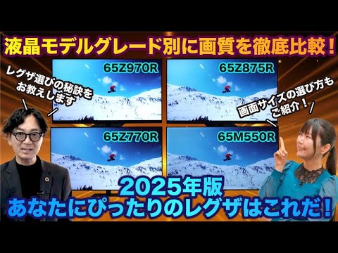 【必見】2025年版 あなたにぴったりのレグザはこれだ！