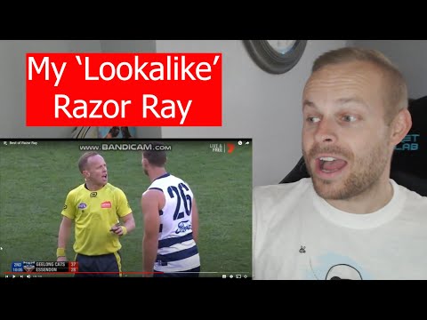 Rob Reacts to... Best of Razor Ray - AFL Umpire (My 'Lookalike')