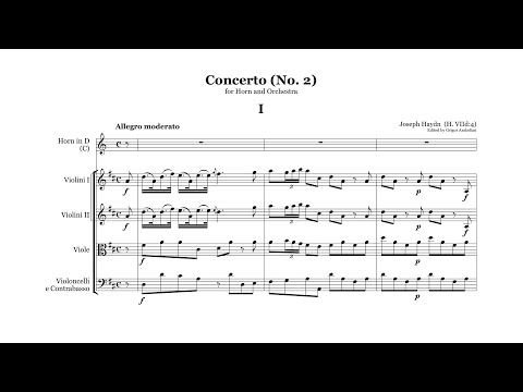 Haydn: Horn Concerto No.2 in D major, Hob.VIId:4 (Baumann)