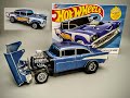 1957 Chevy Flip Nose Gasser Hot Wheels 1 25 Scale Model Kit Build How To Assemble Paint Sand Tires