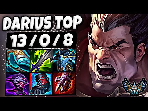 Darius vs Sion [ TOP ] Korea Challenger 1516 LP | Patch 25.22 ✅