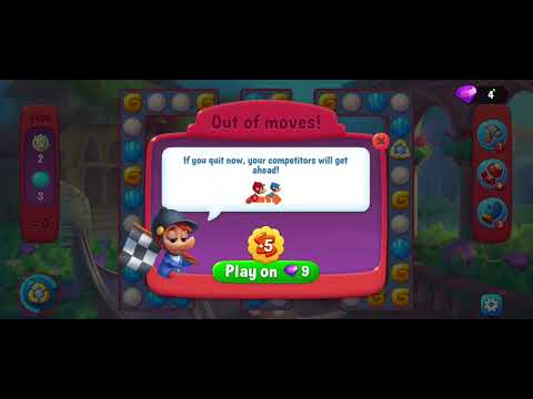 Fishdom gameplay level 2406 fail