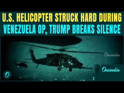 U.S. Chopper HIT as Trump's Jets DROP 7 Bombs in Venezuela, KIDNAP Maduro | Trump’s Explosive Reveal