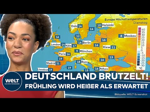 DEUTSCHLAND TROCKNET AUS: Köln wärmer als Rom! Wetterumschwung bringt ungewöhnliche Temperaturen!