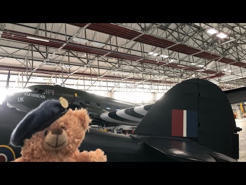 TED'S TOUR OF THE BATTLE OF BRITAIN MEMORIAL FLIGHT (BBMF) | RAF CONINGSBY