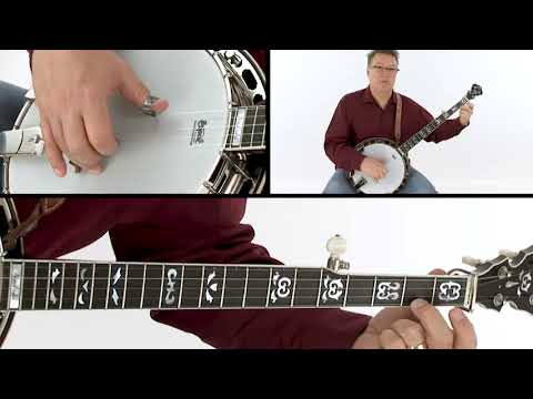 Beginner Bluegrass Banjo Lesson - Cripple Creek A - Ned Luberecki