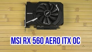 MSI Radeon RX 560 AERO ITX 4G OC - відео 2