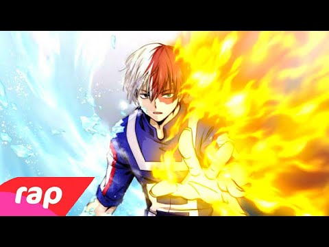 rap do todoroki (my hero academia) METADE GELO E METADE FOGO [previa editada]