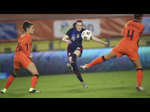 USWNT VS NETHERLANDS Rose lavelle screamer & christen press assist. Happy days 😊