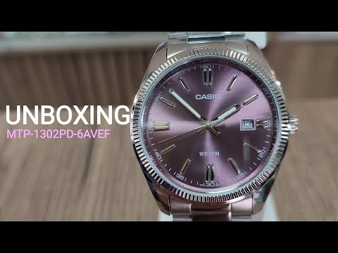 UNBOXING AND REVIEW CASIO MTP-1302PD-6AVEF | Would you wear it on your wrist?