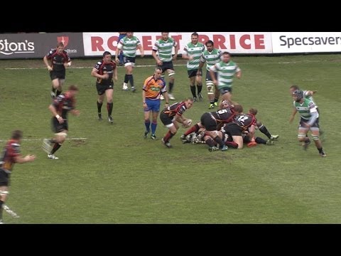 Newport Gwent Dragons v Benetton Treviso - First Half Highlights 10th May 2014