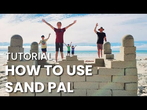How to build an epic sand castle? Sand Pal tutorial