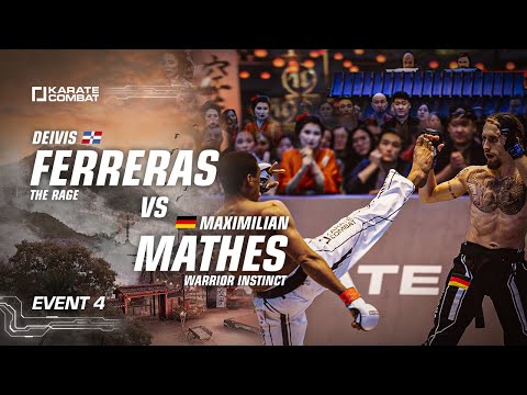 Full Fight: Deivis Ferreras vs Maximilian Mathes - Karate Combat S03E04