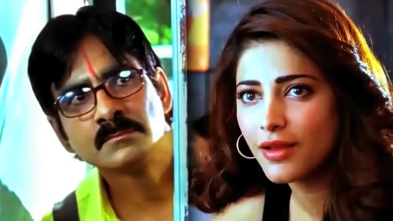 रवि तेजा आया इस कैफे में अपना भेस बदल कर l Ravi Teja Best Comedy Scene
