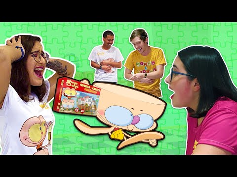 Mongo e Drongo NA VIDA REAL invadiram o estúdio Abluba e perturbaram a equipe Abluba - Novelinha.