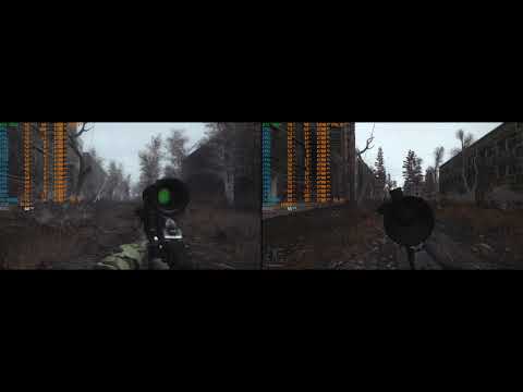 Why I love S.T.A.L.K.E.R. #161 - 3D pip scopes vs 2D shader based direct perfomance comparison