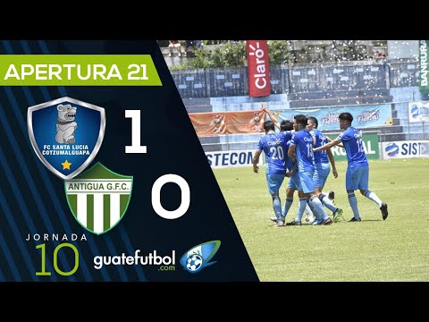 GOLAZO DE JONATHAN VELÁSQUEZ | SANTA LUCÍA 1 0 ANTIGUA GFC | Jornada 10 Torneo Apertura