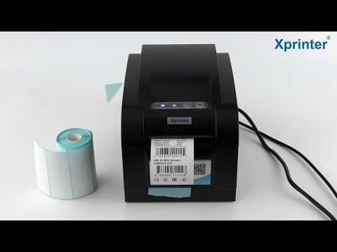 Xprinter xp-350b thermal barcode printer, maximum print spee...