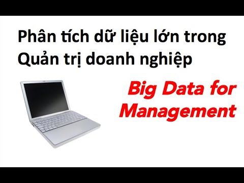 Phân tích dữ liệu lớn trong Quản trị doanh nghiệp - Big Data for Management