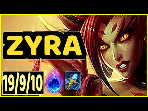 Zyra Mid vs Corki - Chuyên trị những kèo đè lane mid, sức mạnh giao tranh đỉnh cao.