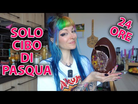 MANGIO SOLO CIBO DI PASQUA PER 24ORE!!