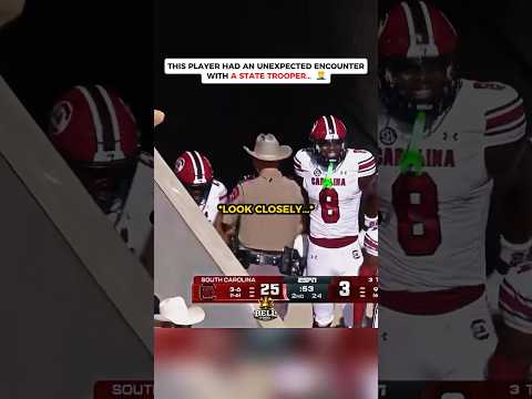 This Player’s Encounter With A State Trooper😳 #nfl  #shorts