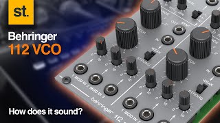 Video thumbnail for Behringer 112 VCO - How does it sound? by Studio Toolz