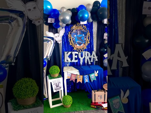 Vídeo relacionado con cumpleaños bandera harry fiesta potter para Harry Potter Ra-venclaw 95X60CM