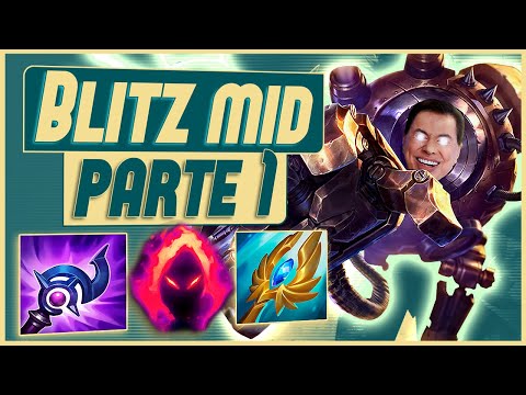 BLITZCRANK MID FULL AP | FAMOSO MID IZI KKKK | ESSE FAZIA TEMPO QUE NÃO DAVA AS CARAS!