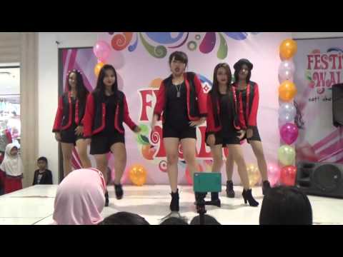 [170116] MVN cover dance 4minute - intro + watcha doing today + CRAZY @festival walk karawang