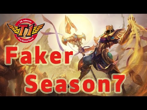 SKT T1 Faker Azir MID vs Fizz Patch 6.24