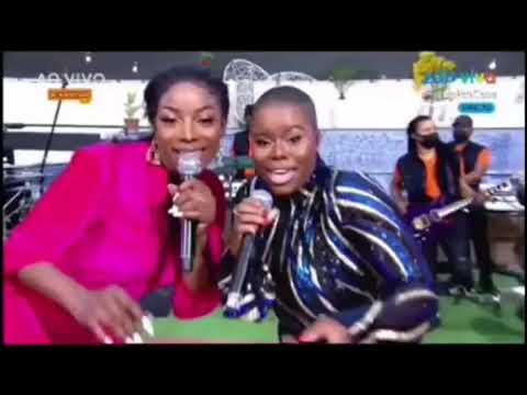 Nossas coisas- actuação da titica, ary e muito mais no AO VIVO É KWANZA