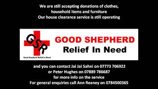 Important Notice From Good Shepherd Relief In Need