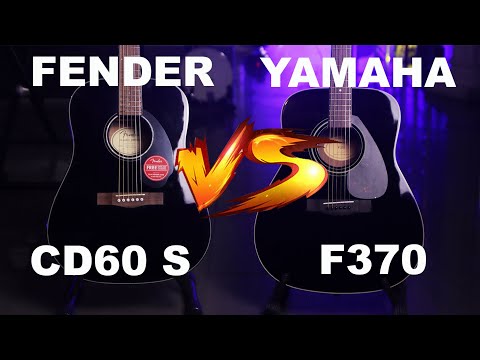 Fender CD 60S VS Yamaha F370 - Acoustic Battle #5