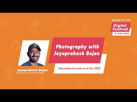 Photography with Jayaprakash Bojan