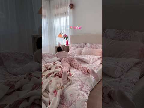 Girly pink bedding to Pinterest beige aesthetic✨#homedecor #beigeaesthetic #neutral #pink #bedroom