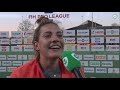 Frédérique Matla over haar 50ste interland