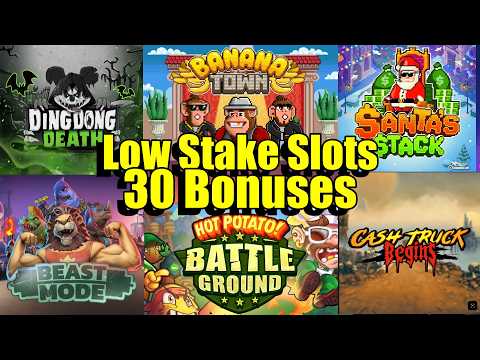 Thumbnail for video: Wednesday Slots, 29 Games 30 Bonuses, Cash Truck Begins Super, Ding Dong Death & Much More