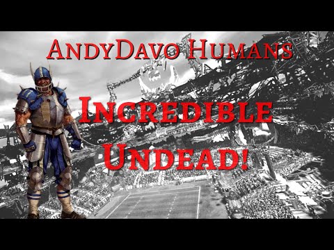 AndyDavo How To Play Humans - Blood Bowl [Match 1 - Undead]