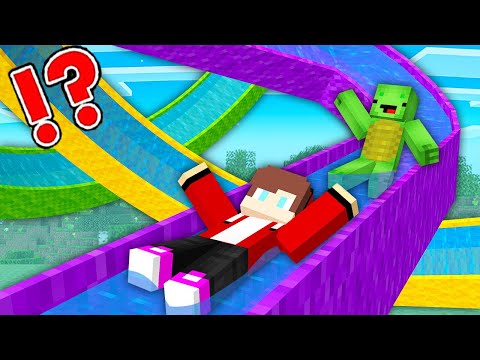 JJ & Mikey Opened The Best Water Park in Minecraft (Maizen)