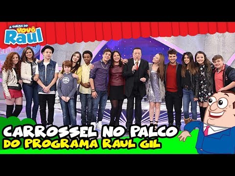 CARROSSEL HÁ DOIS ANOS ATRÁS NO PALCO DO PROGRAMA RAUL GIL!